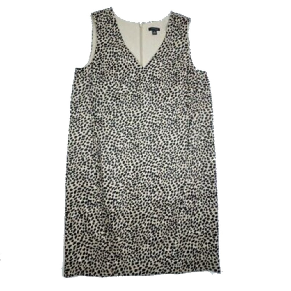 Ann Taylor Thrift Leopard Dress S/P